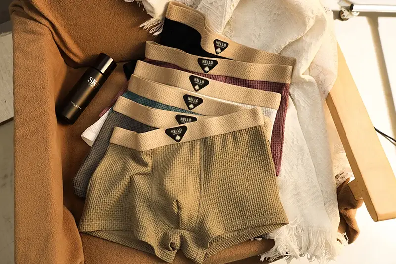 4pcs Men's Boxer Shorts Ice Silk Underwear Plus Size Underpants Cool Breathable Sexy Slim Panties Mesh Lingerie Wholesale Lots — image 10