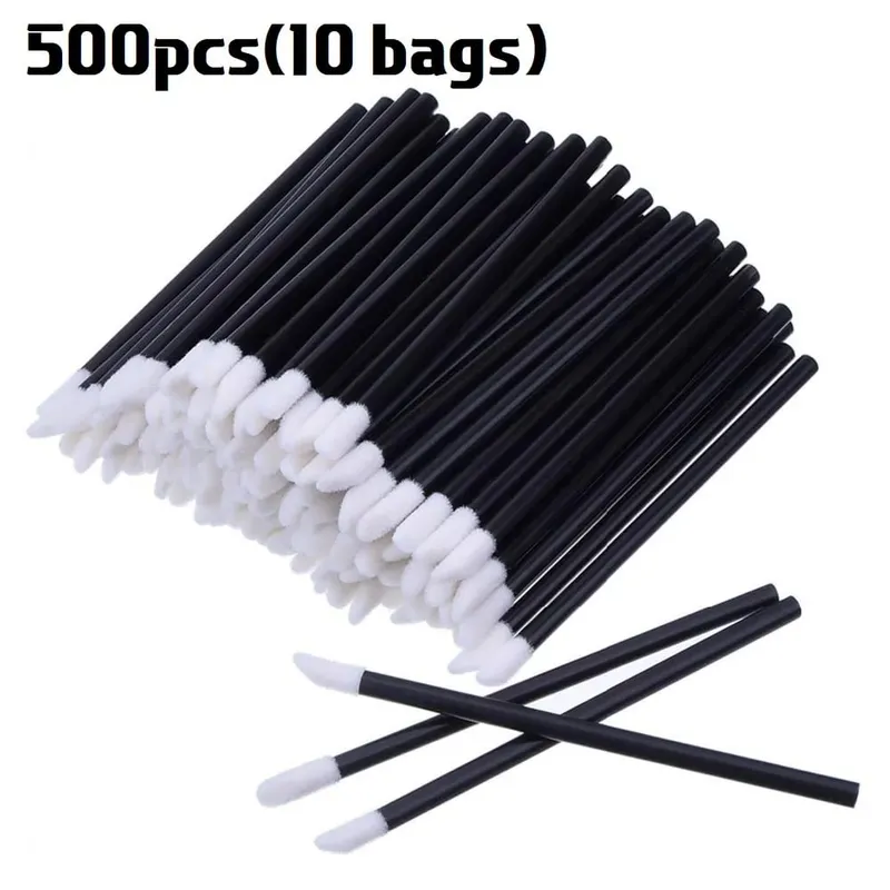 Bulk 50/500/2000Pcs Lip Brush Professional Applicators Wholesale Lipstick Wands Women Lip Gloss Brushes Make up Tool Accessories — image 10