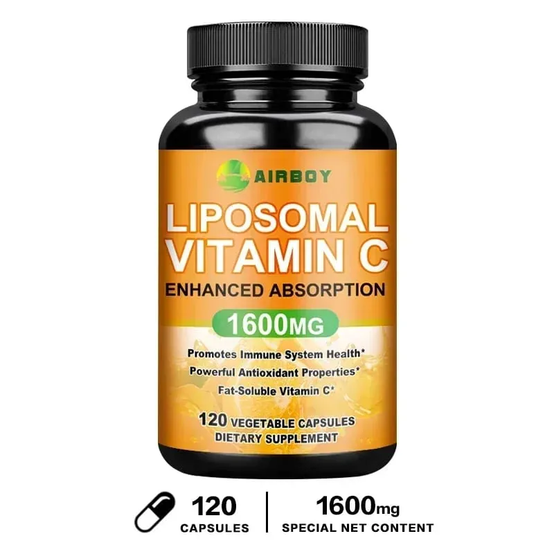 Vitamina C liposomiale - Il supporto immunitario promuove la produzione di collagene e promuove la dissoluzione dei grassi antiossidante — image 8