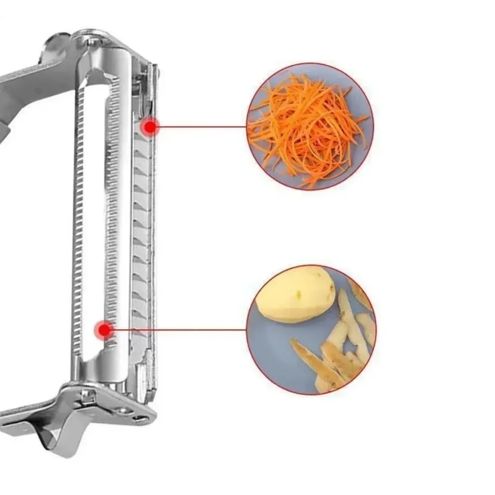 1pc Kitchen Vegetables Fruit Peeler Vegetable Slicer High Quality Stainless Steel Potato Cucumber Carrot Grater Julienne Peeler — image 9
