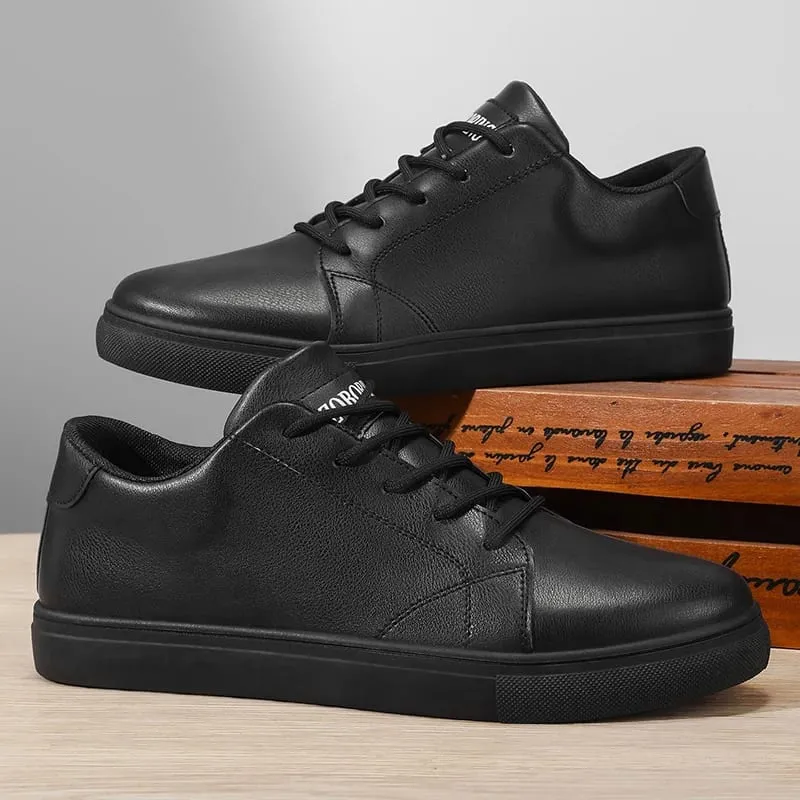 2026 Spring and Autumn Large Size New Trendy Men's Shoes Korean Style Breathable Versatile White Shoes Running Youth Casual Sports Shoes — image 4