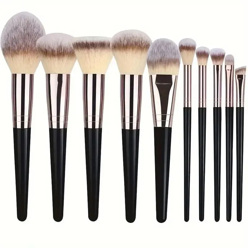 Ensemble de pinceaux de maquillage, 3 à 20 pièces, pour ombre à paupières, fond de teint, correcteur, mélange de Blush, doux et moelleux, outil de beauté pour femmes, cadeau de noël, nouvelle collection