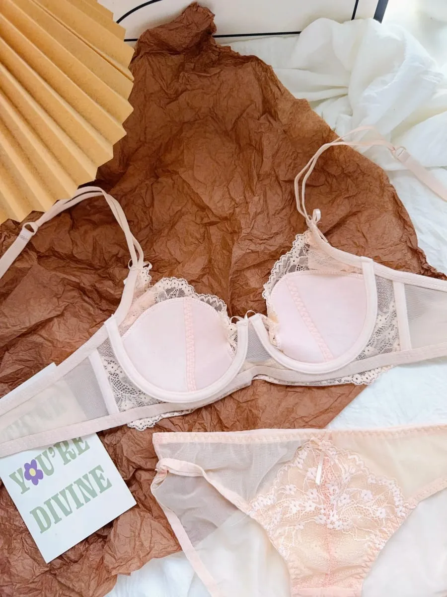 Sexy Black Lace Lingerie Set with Underwire Comfortable Lift for Larger Busts — image 7