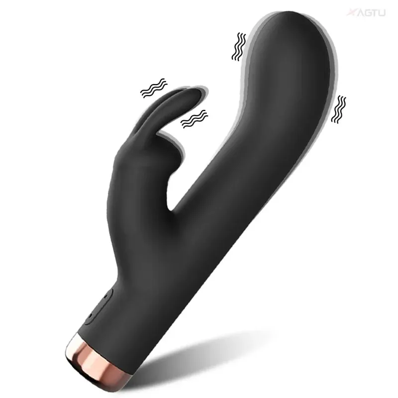 Rabbit Vibrator for Women Vagina G-Spot Vibrator Clitoris Stimulator Female Masturbation Adult Goods Sex Toy for Women — image 10