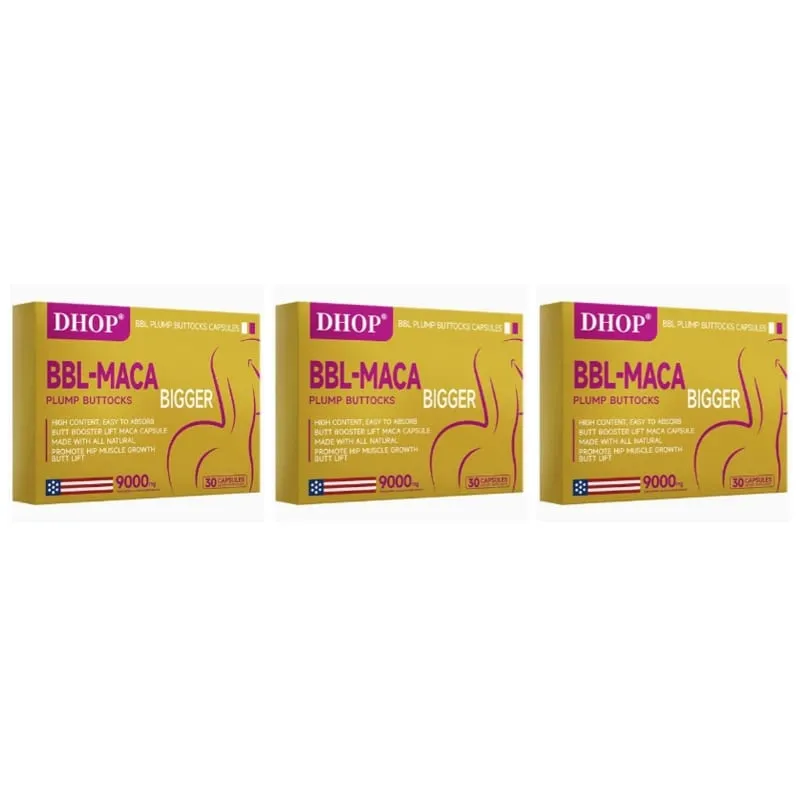 Plump Buttocks Capsules with Pueraria Mirifica Extract Fenugreek Extract Maca Extract and Vitamin E 30 Capsules