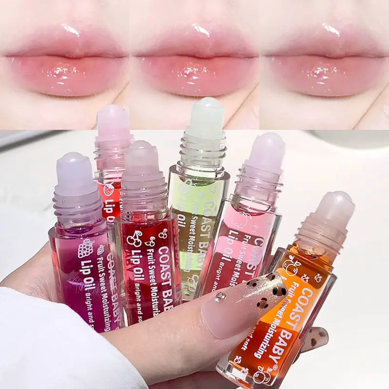 1 stk Langtidsholdbar fugtgivende gelé Vandglans Spejl Lip Gloss Transparent Farveløse Læber Pleje Lip Oil Kosmetik — image 2