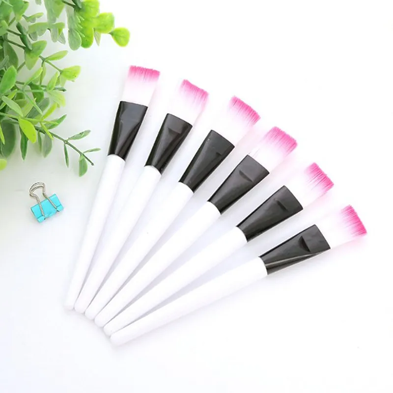 10pcs Facial Mask Brush Makeup Brushes Eyes Face Skin Care Masks Applicator Cosmetics Mask Brush Tools Pink Handle — image 5