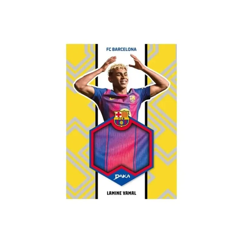 Genuine Daka 2025-26 Real Madrid Barcelona Top Audience Series 2 Collection Card Messi Mbappe Yamal Football Star Player Card — image 3