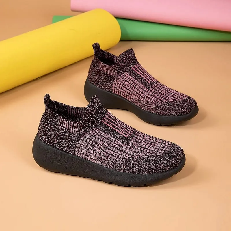 Men's Casual Sports Shoes Breathable Lightweight Sneakers Outdoor Mesh Black Running Shoes Sports Jogging Walking Shoes — image 9
