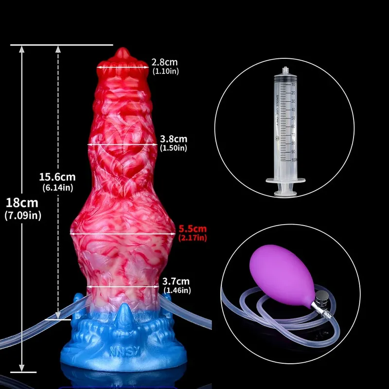 Gode gonflable à énorme nœud avec ventouse forte, Plug Anal gonflable en Silicone, entraîneur, jouets sexuels pour débutants, pour femmes et hommes — image 8
