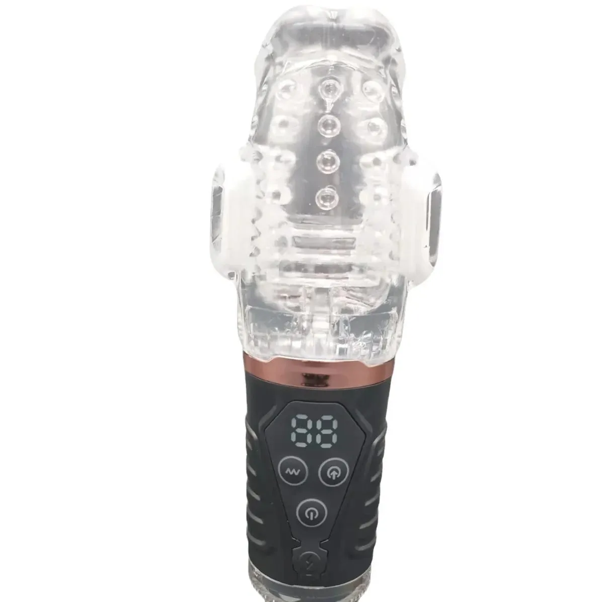 Sucking Vibrating Blowjob Masturbator Cup Glans Trainer Penis Massager 9-frequency vibration sucking Male masturbator 18+ — image 6