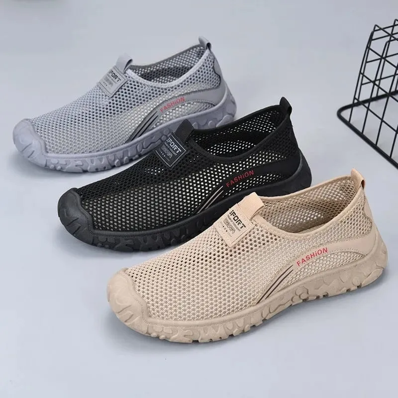 Men's Sports Shoes 2026 Summer Mesh Hollow Out Breathable Running Sneakers Casual Lightweight Outdoor Walking Shoes for Man — image 6
