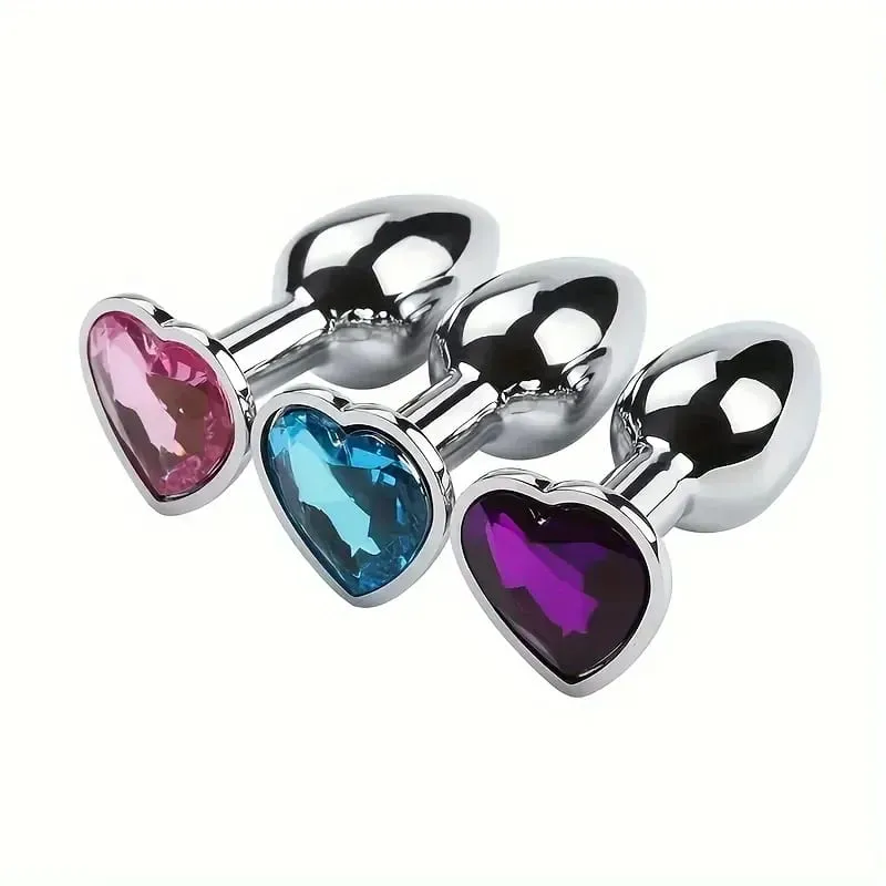 2026 Hot Metal Anal Plug Jewelry Base Beginner anal plug Plug Adult Toy Tail Female/Male Dildos Sex Toy Couples Adults Game — image 4