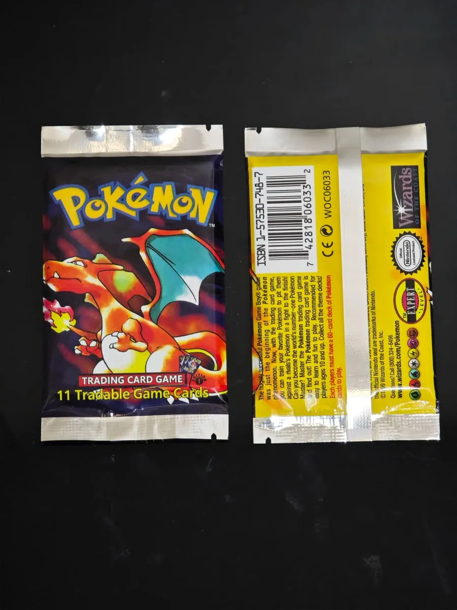 Base Set 1st Edition Shadowless Booster Box Pokemon Cards PTCG Proxy Classic Anime Collection Card 1Set 36 Packs 1Pack/11Card — image 6