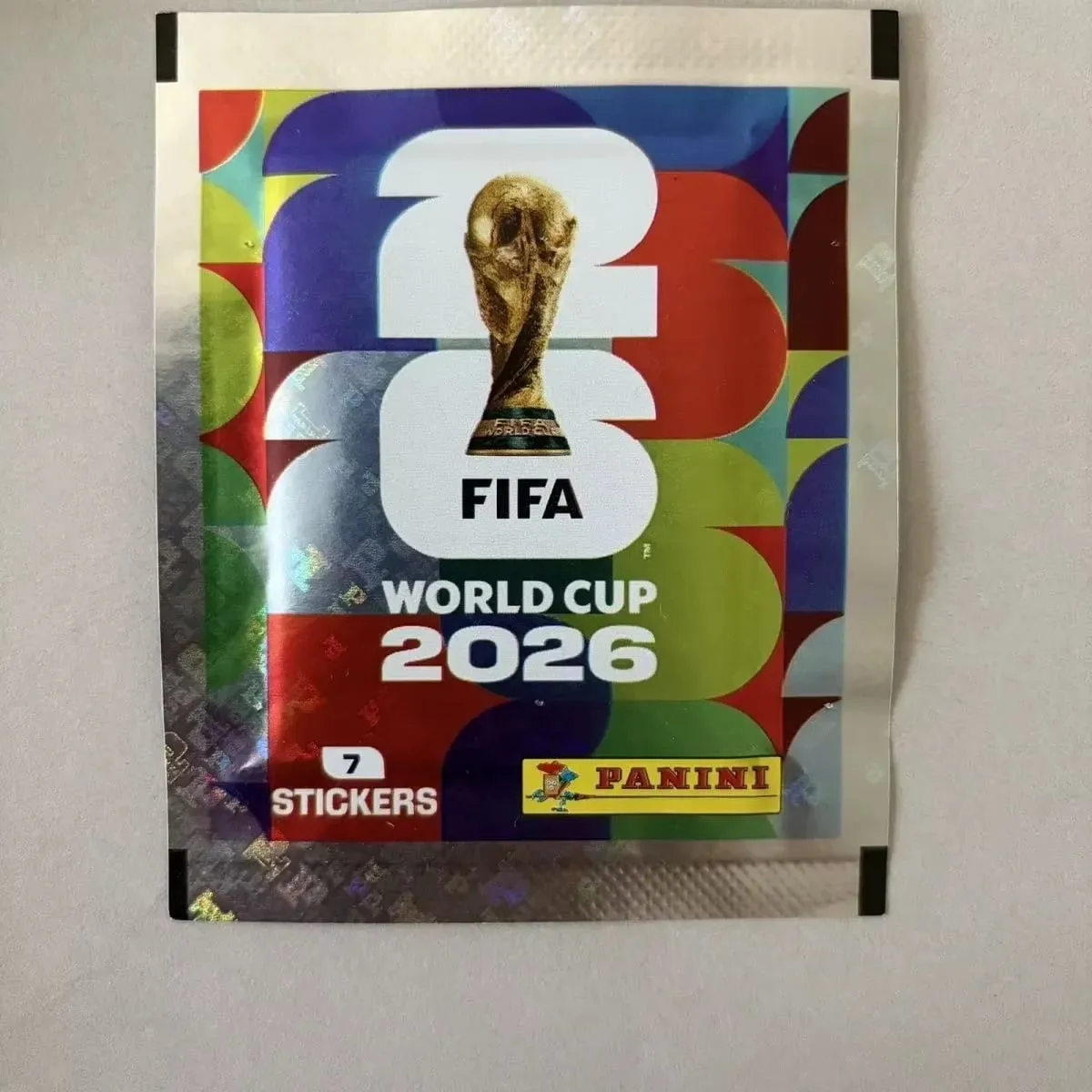 Collection officielle d'autocollants Panini de la Coupe du monde 2026 Jeux de cartes mystère Joueur de football à collectionner Pack aveugle Cadeau souvenir pour fan. — image 3
