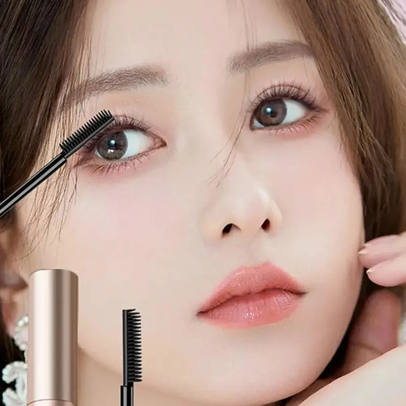 EyeLashes Mascara Waterproof Silk Fiber Mascara Black Long Curling Eyelash Extensions Non-clumping Eyes Makeup Cosmetics — image 6