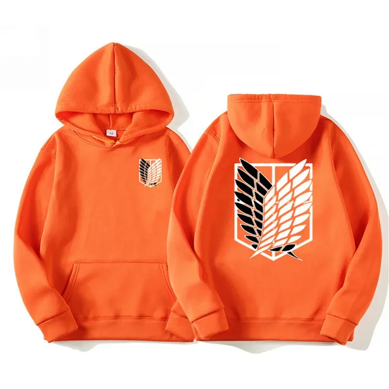 Attack on Titan Men's Hoodie Anime Hoodies Men and Women Streetwear Pullover Harajuku Shingeki No Kyojin Hoodies Sweatshirt — image 10