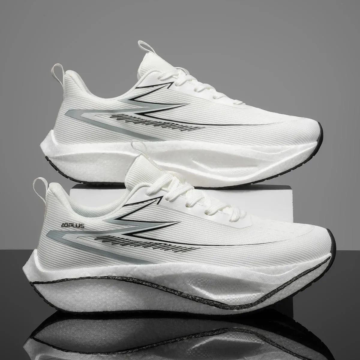 Carbon Plate Marathon Running Shoes Men Women Lightweight Breathable Shock Absorbing Non Slip Sports Athletic Sneakers — image 9
