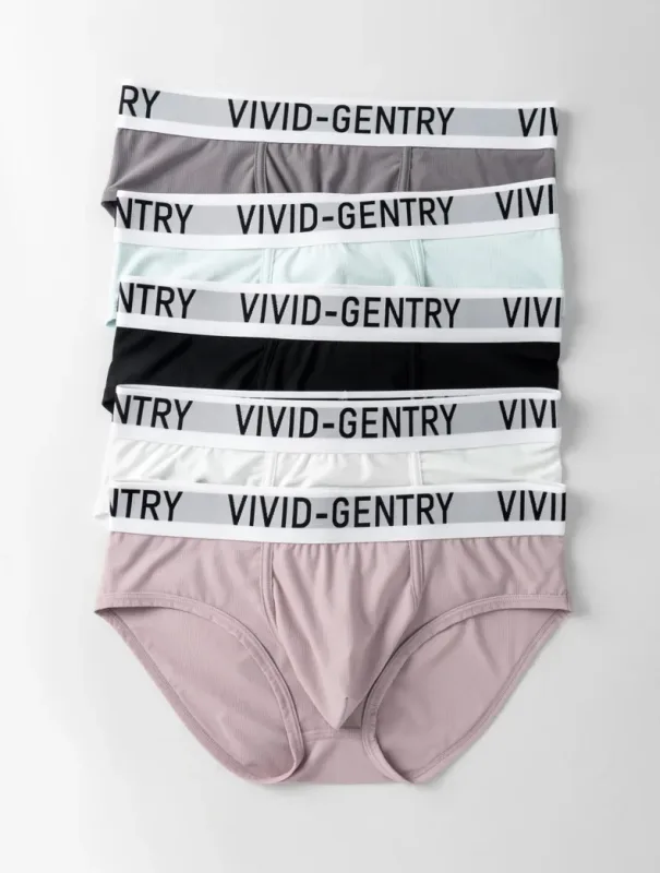 Men's Elastic Ice Silk Underwear Sexy Big U Convex Pouch Briefs Korean Youth Breathable Sports Panties Solid Mid Waist Underpant — image 6