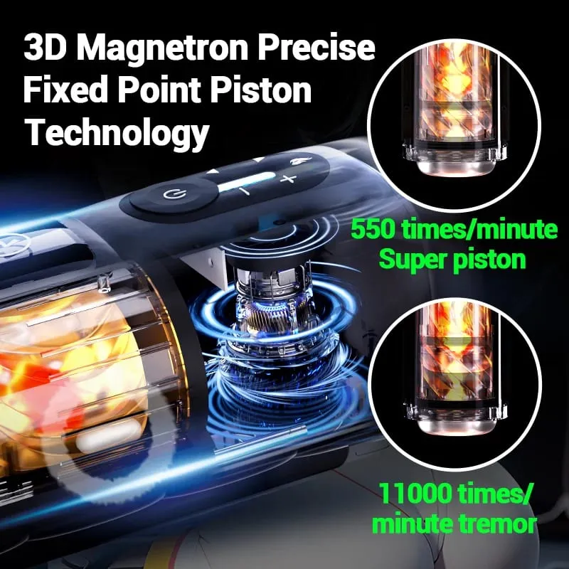 Leten Zero gravity Male Penis Training Cup Auto Thrusting and Heating Piston Stroker Adult Sex Toy For Man Penis Stimulation — image 5