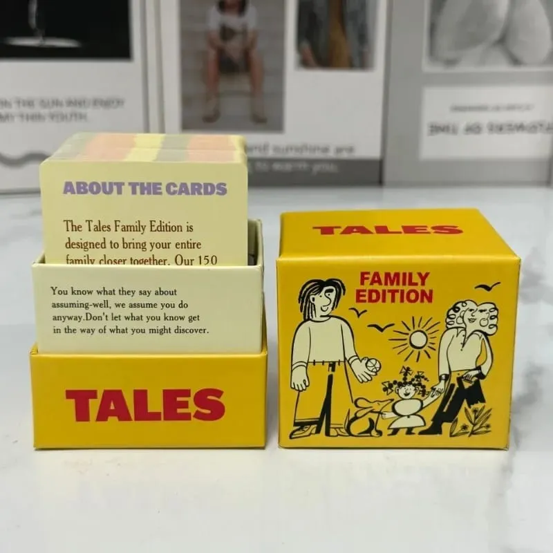 New 150pcs Card Conversation Starter Game Family Edition Fun Icebreaker for Adults and Family Gatherings Card Game Tales — image 2