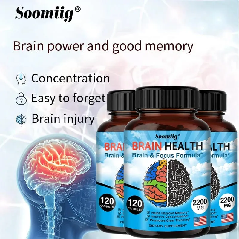 Ginkgo Biloba Supplement - Memory and Learning Promotes Brain Health Improves Clarity Improves Concentration Supplement — image 1
