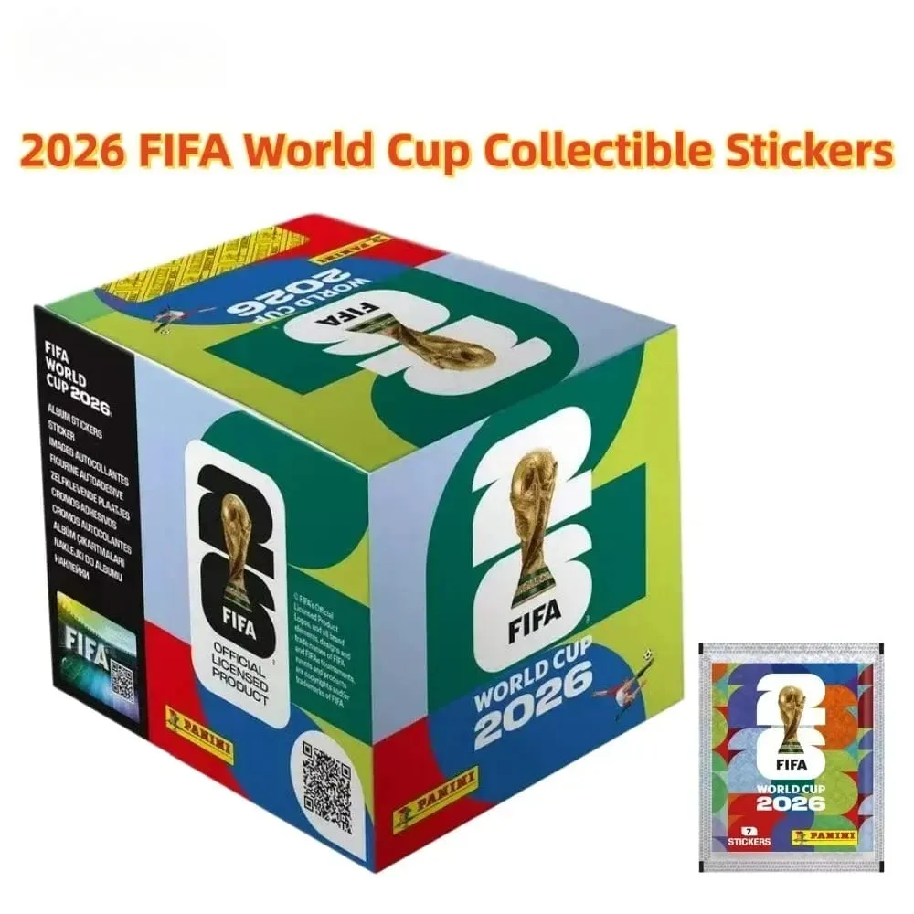 2026 FIFA World Cup Authorized Sticker Box & Album Bundle Must-Have Football Memorabilia Gift for Hobbyists — image 1