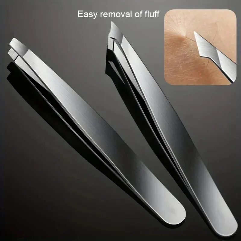 4pcs Set Professional Tweezers Set Perfect For Eyebrow Hair Removal Splinter Very Effortless and Relaxed to Remove for women