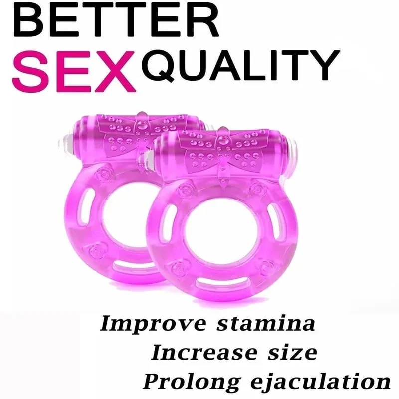 Cock Ring Vibrator Vibrating Clitoral Stimulator Strong Penis Erect Rings Erection Enhance Sex Ability Product Sex Toys For Men — image 5