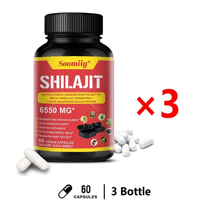 Original Shilajit Supplement - Supports for Muscle Strength & Immunity Enhance Men Performance Endurance for Adult — image 11