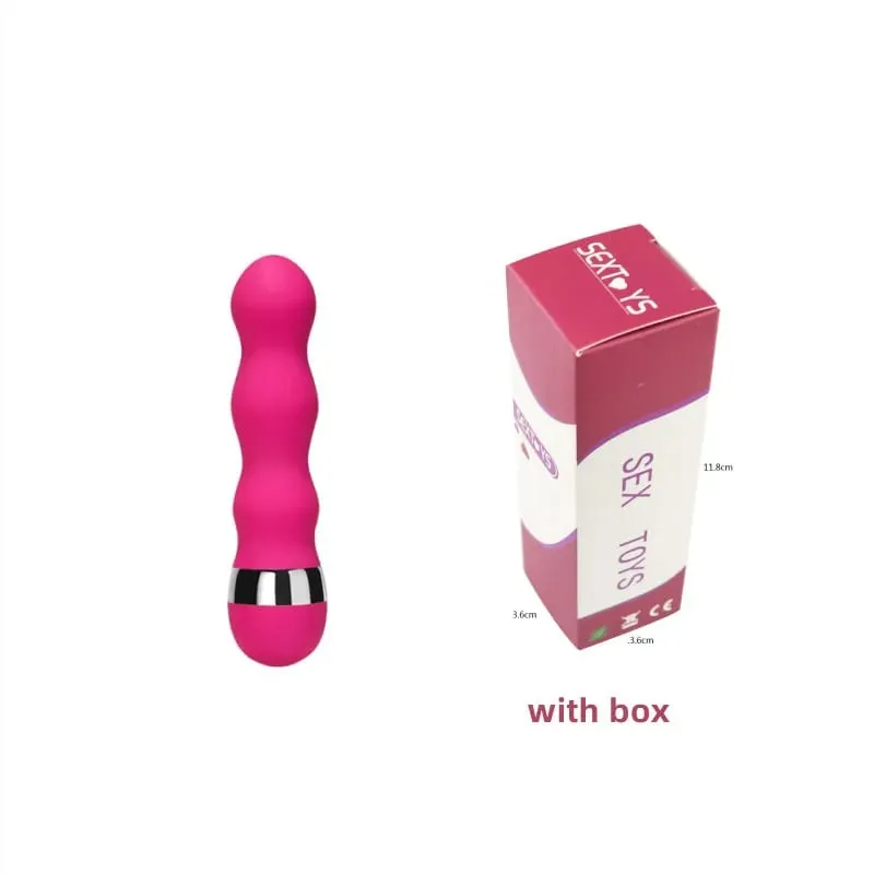 Multi Speed G Spot Vibrator Vagina Clitoris Stimulator Butt Plug Anal Adult Sex Toy for Women Men Couples Silicone Dildo