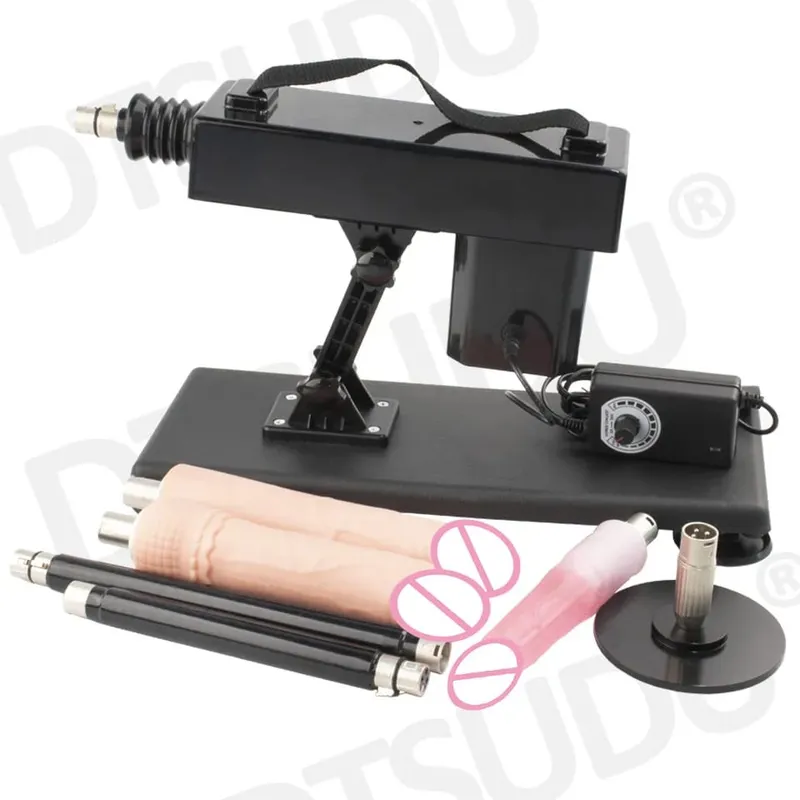 Female Sex Machine with Dildo and Masturbation Cup Hands-Free G-Spot Clitoral Stimulation Adult Sex Machine