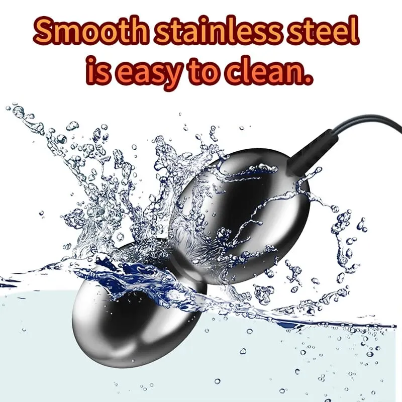 SM Electric Shock Double Balls Anal Butt Plug Prostate Massager E-stim Sex Toys For Men Gay Women Vagina Stimulation Ass Dilator — image 4