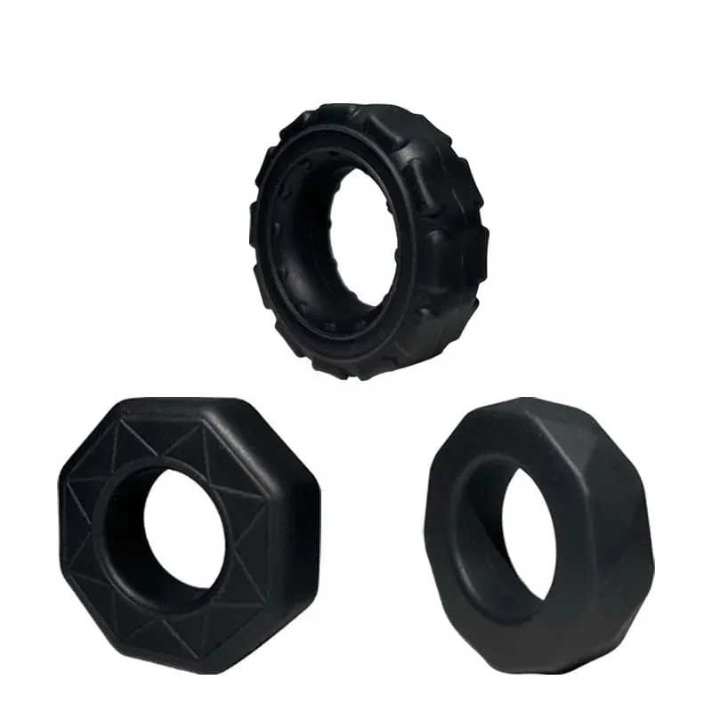 Men's Elastic Sperm Lock Ring Silicone Delay Ejaculation Penis Ring Sex Toys For Men Dick Erection Stretcher Ring Adult Supplies