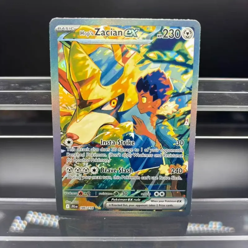 DIY Collection Cards Psyduck Salamence Crobat Mewtwo ex EN Self Made Single Card Classic Game Anime Card Gift Toy — image 13
