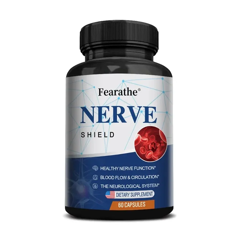 Nerve Support Supplement - B Vitamins Supports Nerve & Brain Function Neurotransmitters Blood Circulation & Joint Health — image 10