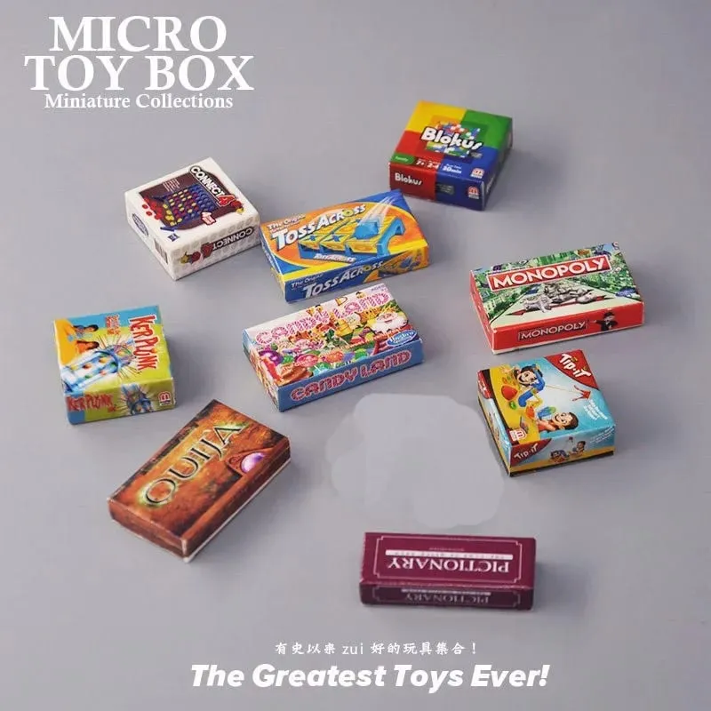 ที่เล็กที่สุดในโลก Ultra Mini Classic Toy Miniature ซูเปอร์มาร์เก็ตโลหะผสม Part Act Works เกมส์สะสมของเล่นไม่มีกล่อง — image 34