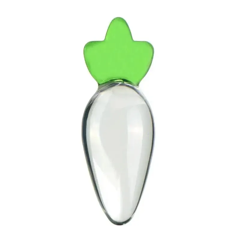 New Carrot Glass Anal Plug For Women Butt Plugs Penis Nightlife Anus Dildo Adult Masturbation Adult Gay Sex Toys Lover Gifts — image 4