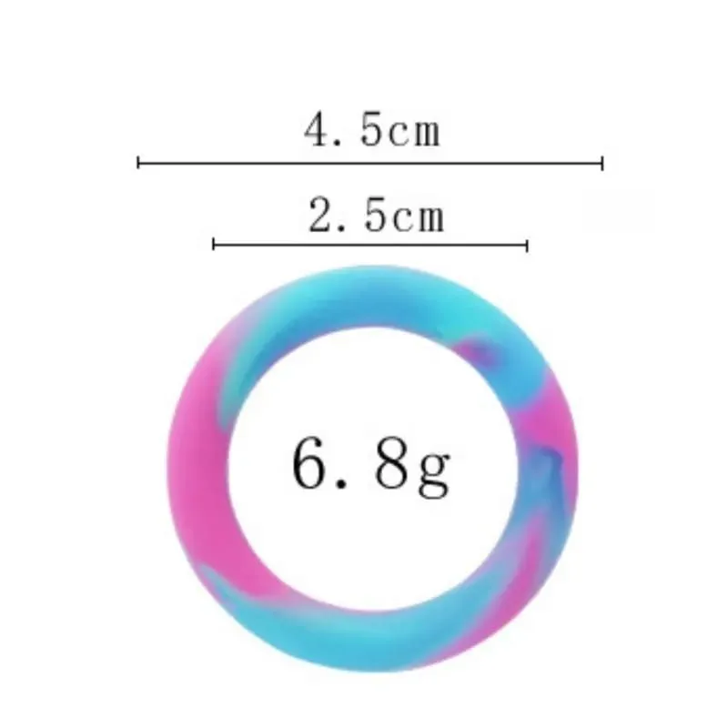 S/M/L Penis Cock Ring Sex Toys For Men Delay Ejaculation Erection Scrotum Semen Lock Binding High Elasticity Time Lasting ring