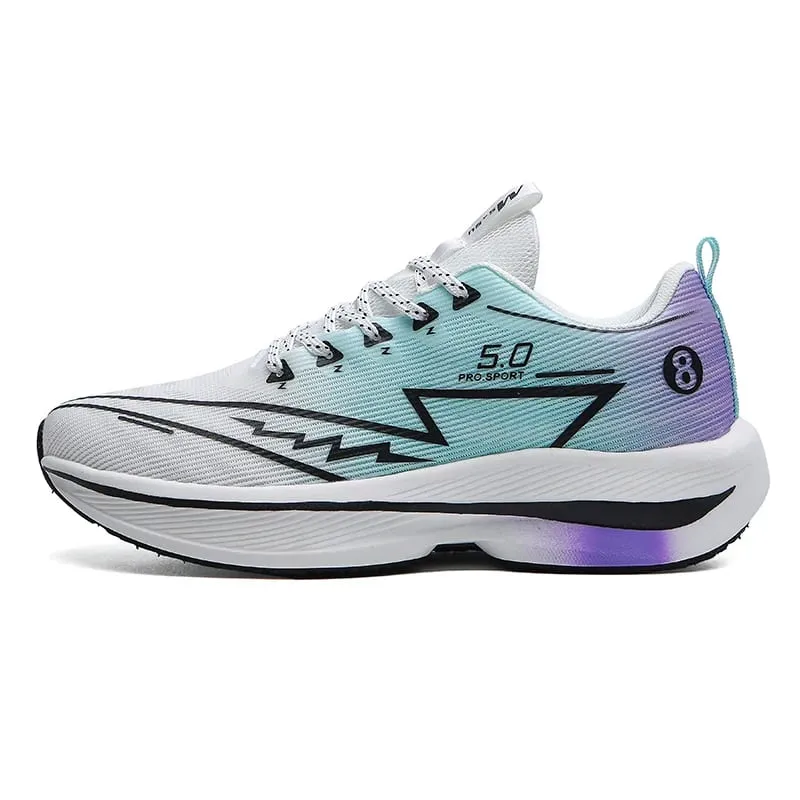 Brand Men Carbon Plate Running Shoes Soft Cushion Shock Absorbing Sports Shoes Unisex Sneakers Light Anti-Slip Training Shoes — image 8