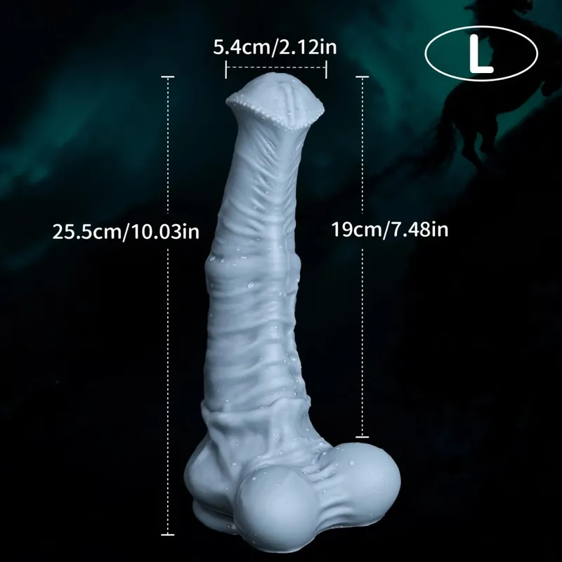 Big Horse Dildo Realistic Penis Huge Anal Plug Sex G-Spot Stimulation Massage Stimulate Female Masturbator Sex Toys for Women 18 — image 8