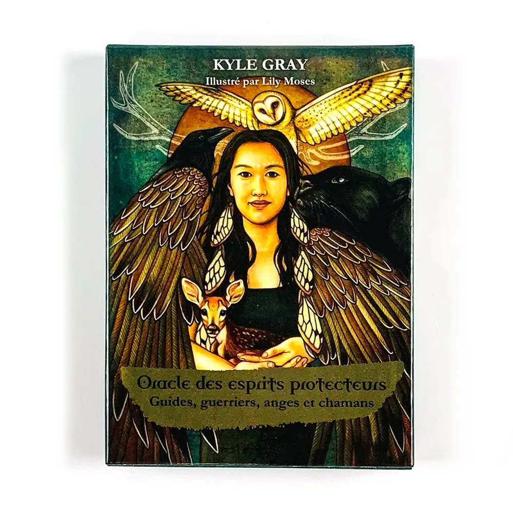 Angels and Ancestors Oracle Cards 55 Card French Version Meditation Divination Board Games for Spiritual Practice & Collection — image 2