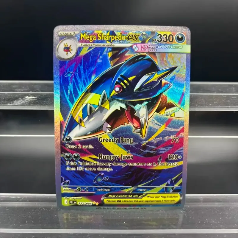 DIY Collection Cards Mega X ex Phantasmal Flames EN Self Made Single Card Classic Game Anime Card Gift Toy — image 7