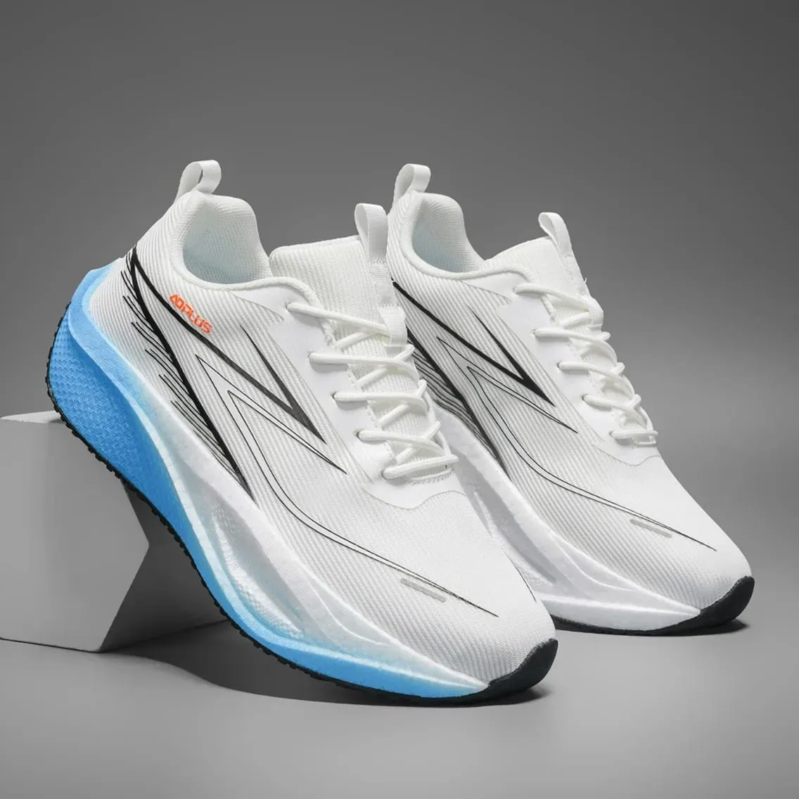 Men Running Shoes Carbon Plate Marathon Sneakers Lightweight Breathable Athletic Sports Shoes Women's Comfortable Walking Shoes — image 2