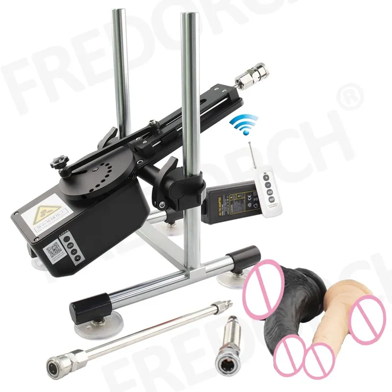 70W Sex Machine With Dildo Attachments Vibrator Sex Toys for Couples Adult Men Women Vagina Female Masturbation Sextoy
