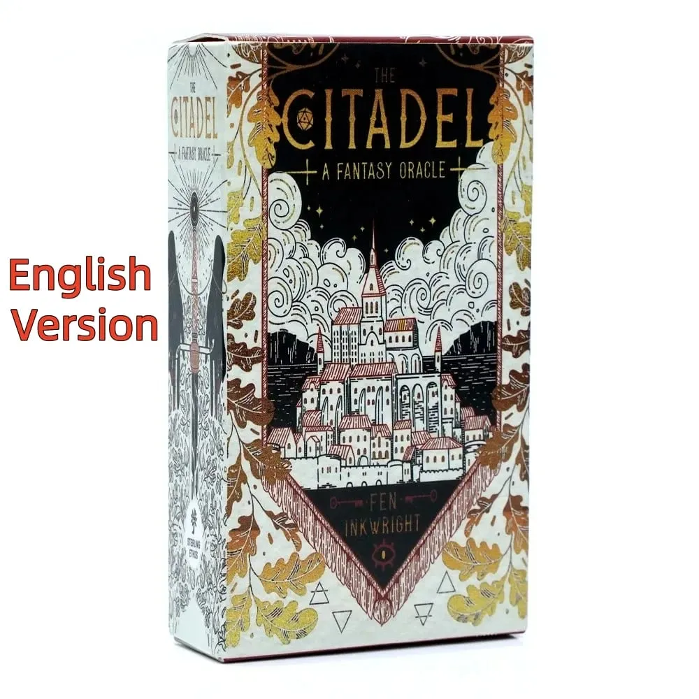 The Citadel A Fantasy Oracle Deck النسخة الفرنسية من بطاقة التارو لعبة ترفيهية لحفلات العائلة بطاقات أوراكل — image 8