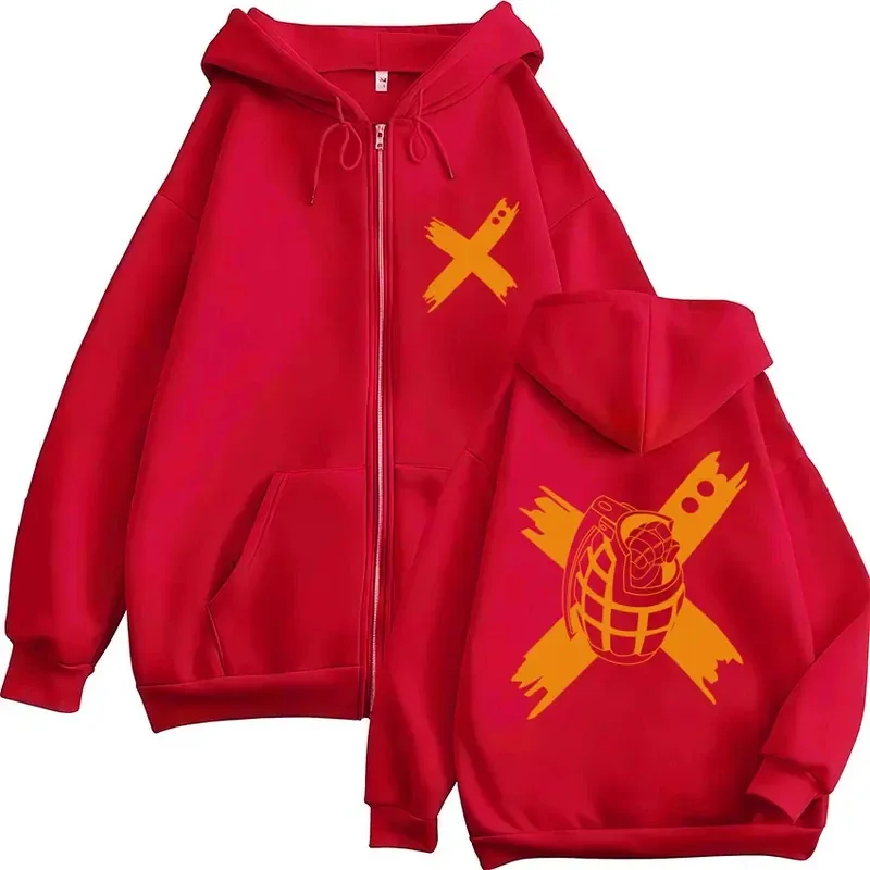 Japan Anime My Hero Academia Zip Up Hoodies Harajuku Fashion Manga Vintage Sweatshirt Men Women Fleece Oversized Tracksuit Coats — image 12