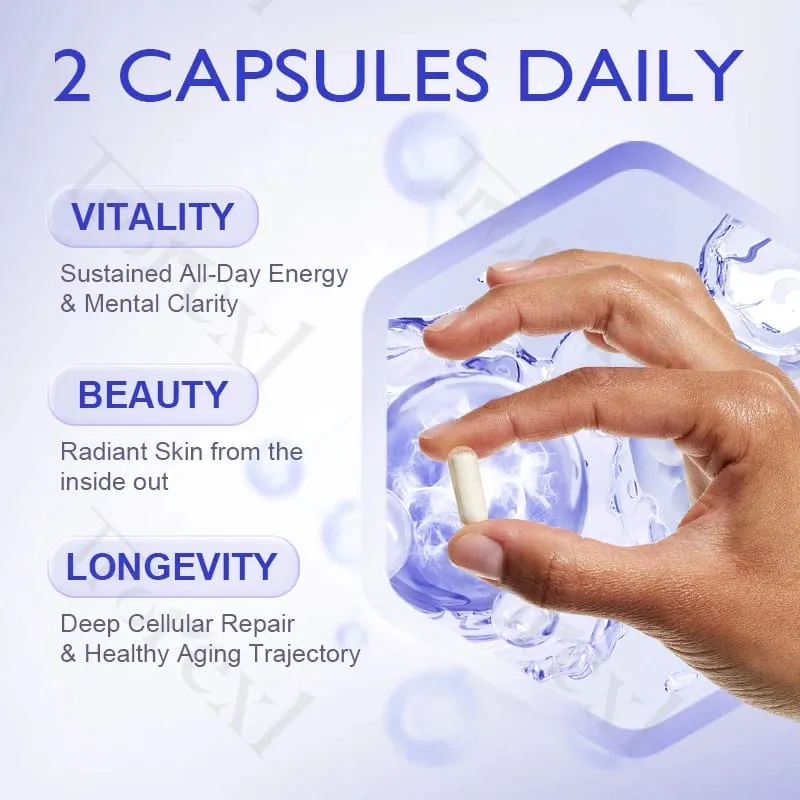 NAD + Resveratrol Supplement NAD Plus Boosting - Supports Cellular Energy Anti-aging Metabolism Skin Health — image 5