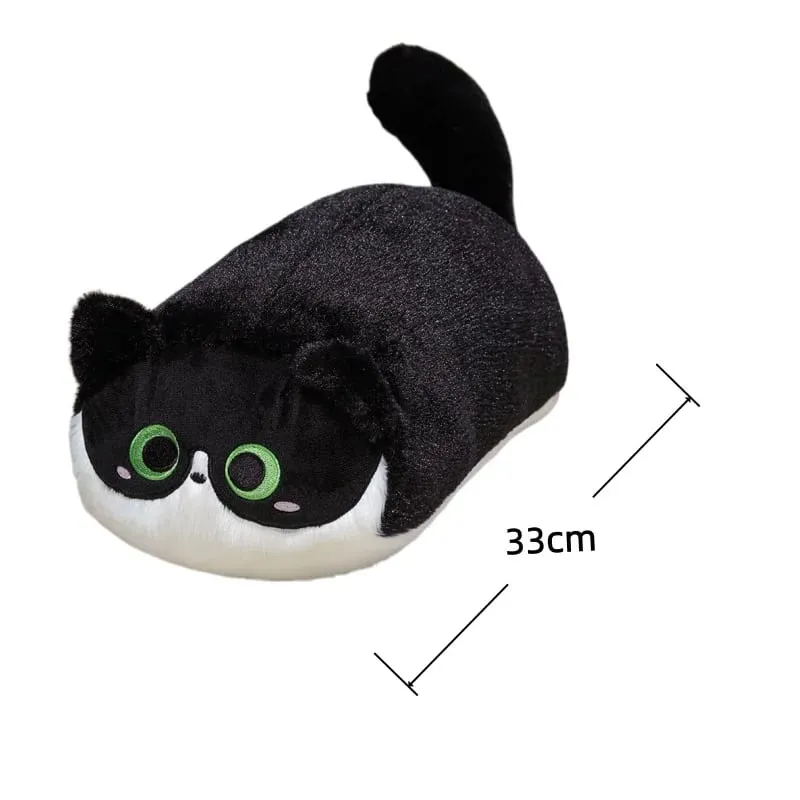 33cm Cat Plush Cushion Adorably Cat Stuffed Pillow Kawaii Throw Pillow Home Decor Toys Soft Sofa Cushion Creative Birthday Gift — image 11