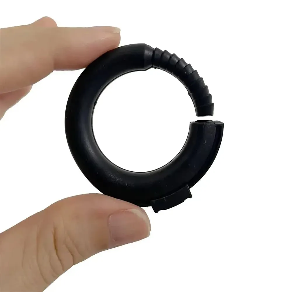 Male Adjustable Silicone Penis Cock Ring Enhancer Prolonging Ejaculation Foreskin Corrector Lock Semen Cockrings Sex Toys — image 6